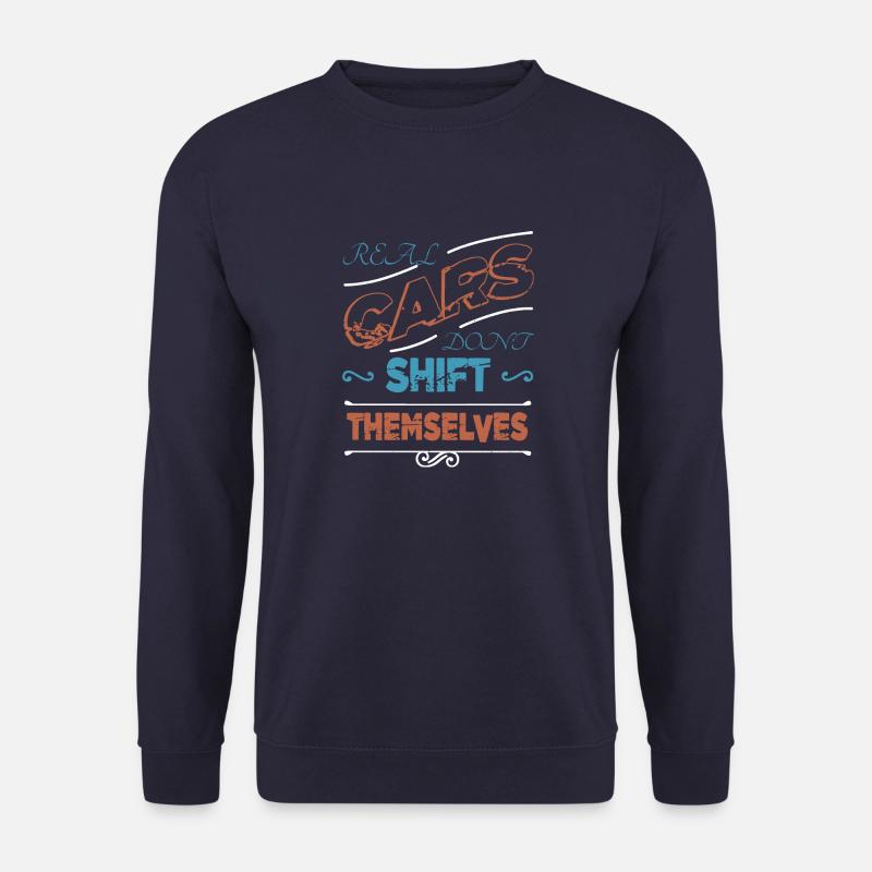 baseballtshirt automobile birthday present idea - Unisex Sweatshirt - navy