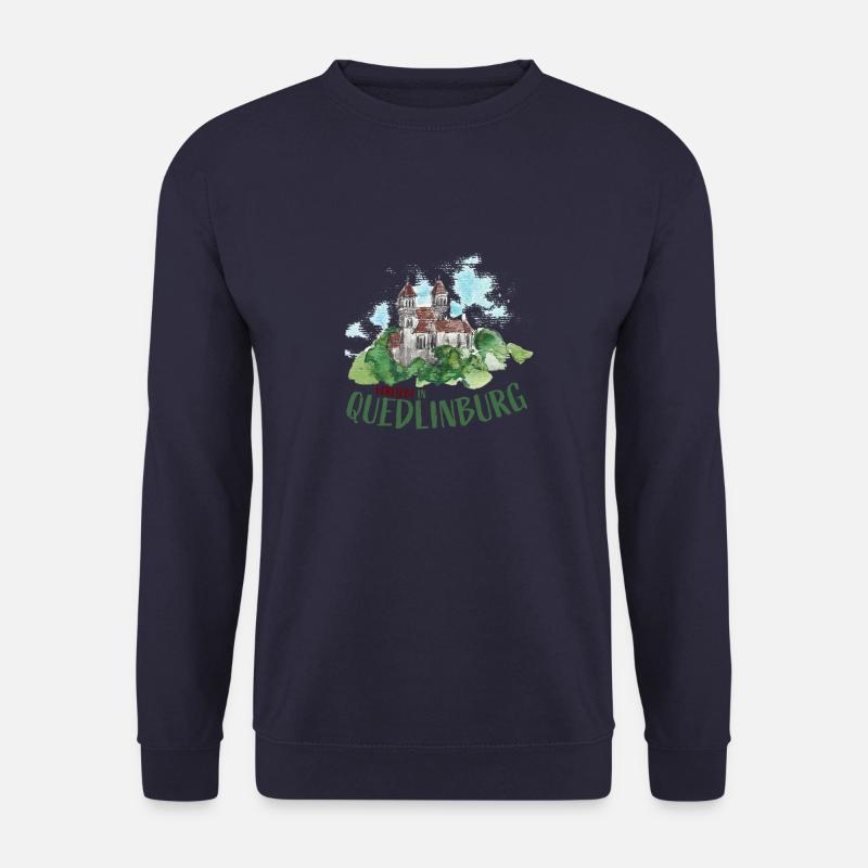 Verliebt in Quedlinburg - Unisex Pullover - Navy