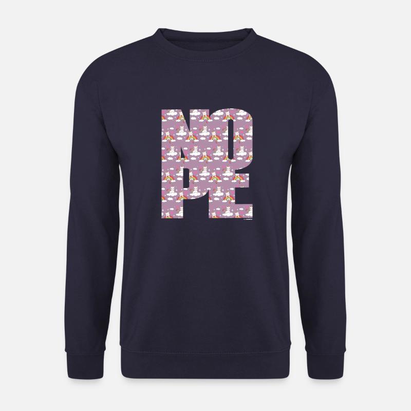 NOPE - sei kein Ja - Sager! - Unisex Pullover - Navy