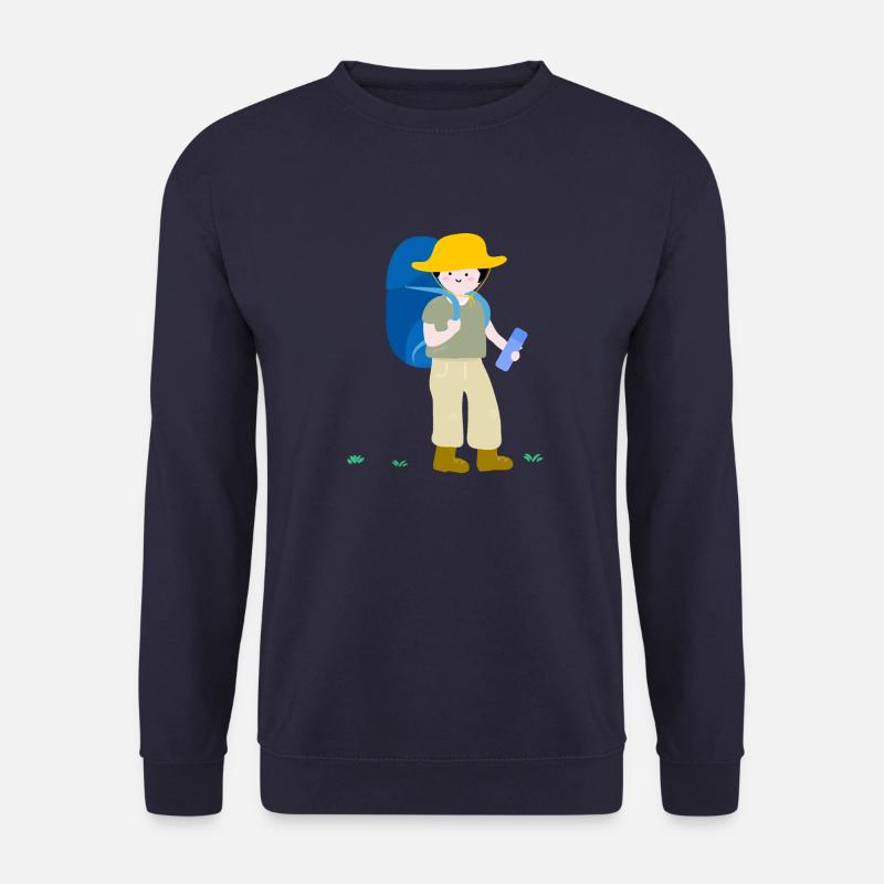 Campingplätze 1 - Unisex Pullover - Navy