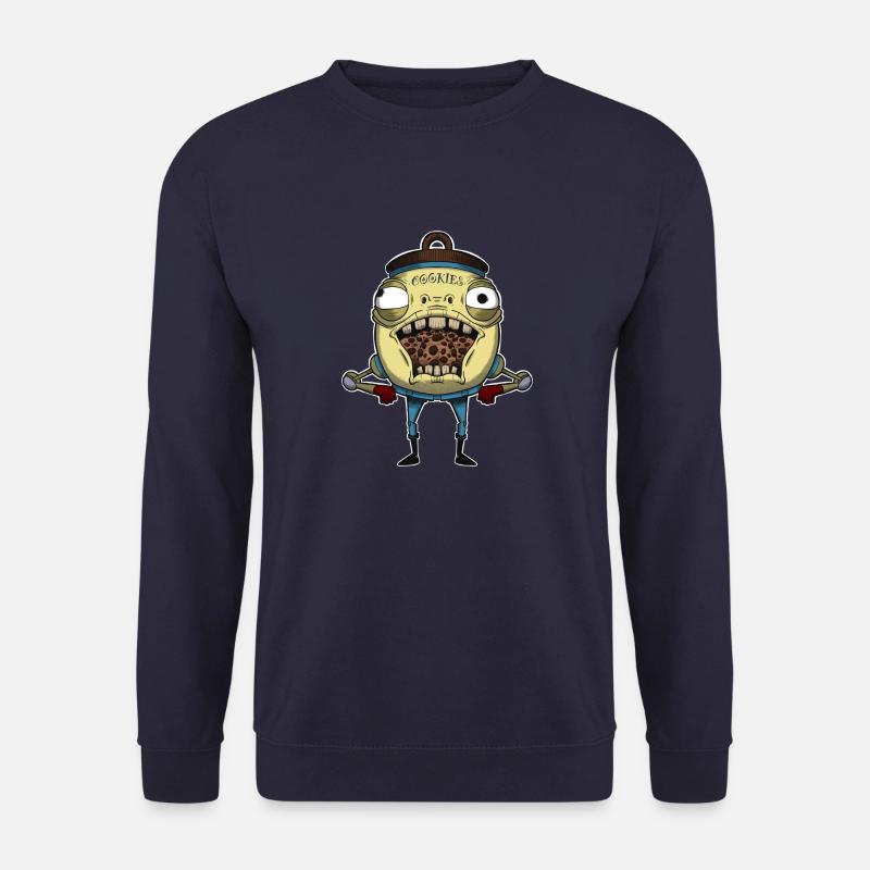 Pot de biscuits - Sweat-shirt Unisexe - marine