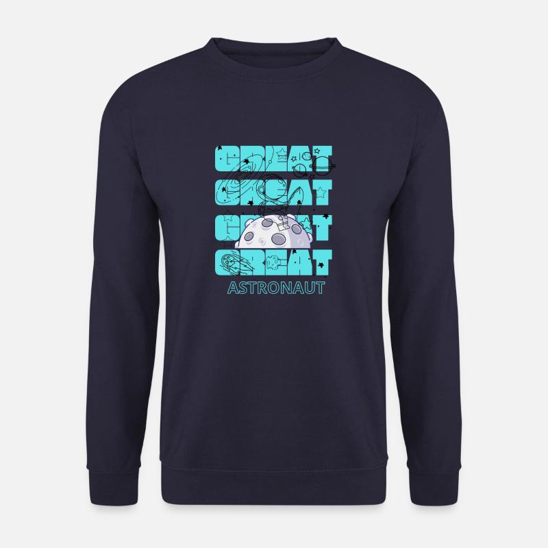GROSSARTIGER ASTRONAUT - Unisex Pullover - Navy
