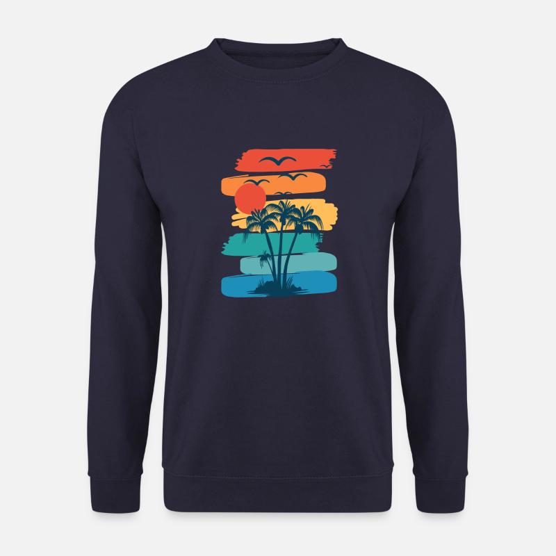 Sommerstrände - Unisex Pullover - Navy
