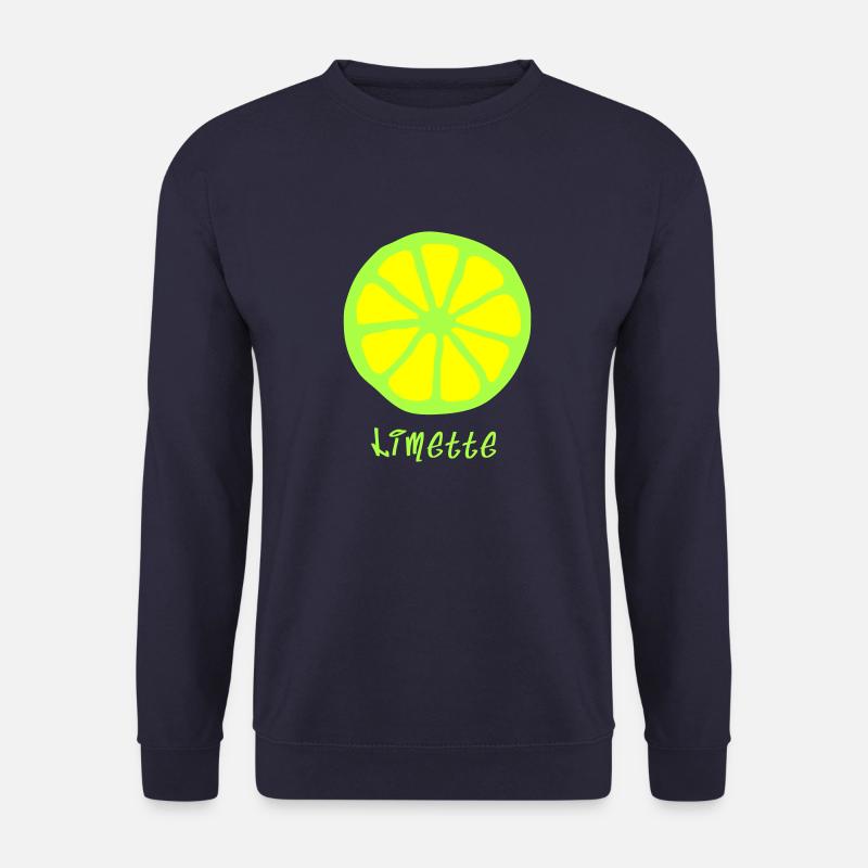 Limette - Unisex Pullover - Navy