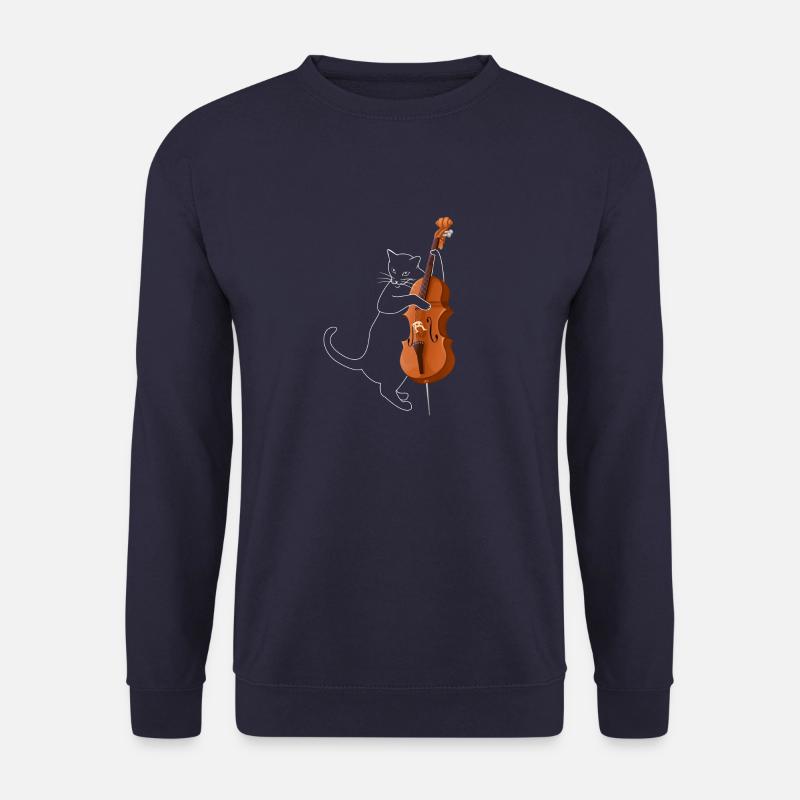 base de chat - Sweat-shirt Unisexe - marine