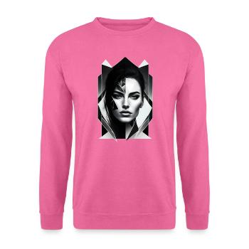Bianco e nero 2052 - Felpa unisex - rosa - Fronte
