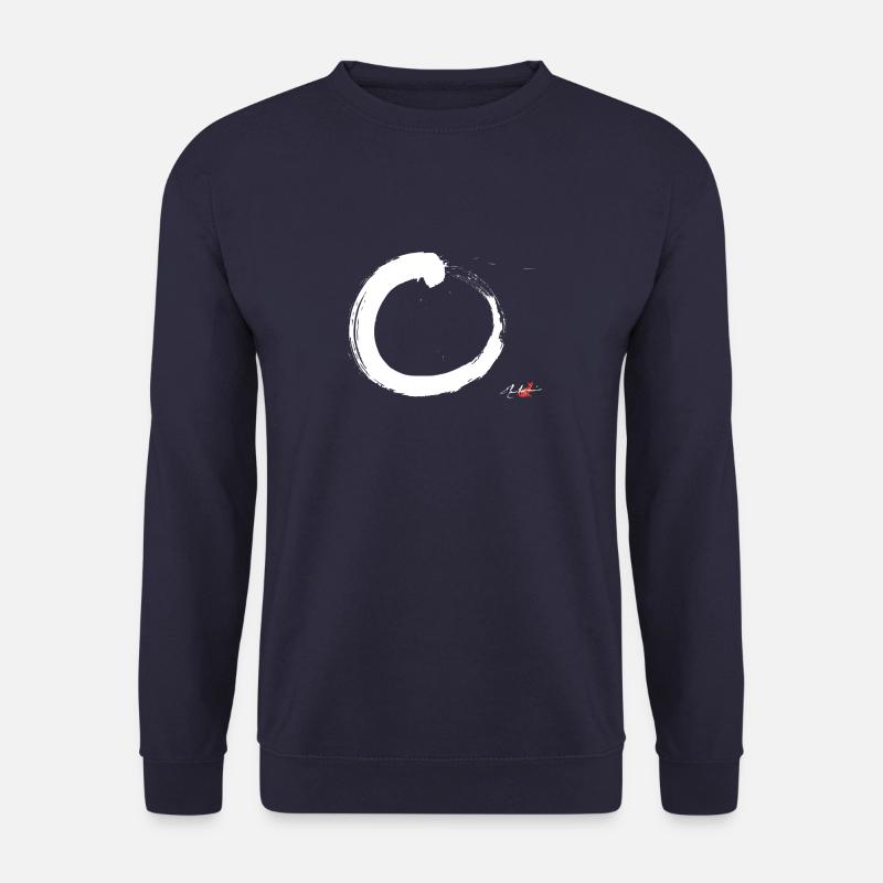 WEISSER ZEN-KREIS - Unisex Pullover - Navy