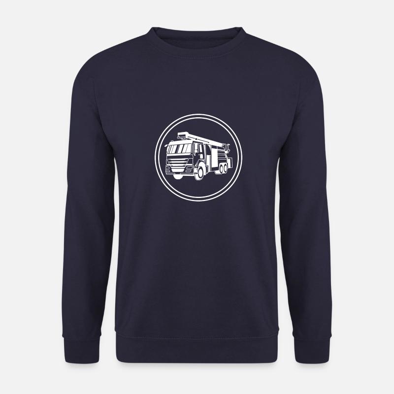 Feuerwehrauto Feuerwehr - Unisex Pullover - Navy