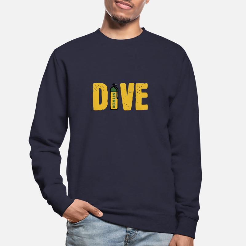 Plongée Nitrox Diver Suba Plongée Plongeurs Sweat-shirt Unisexe