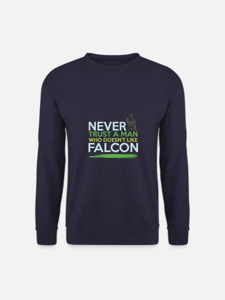 Falconry Cool Saying - Unisex Sweatshirt - navy