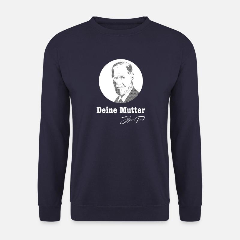 Deine Mutter Sigmund Freud - Unisex Pullover - Navy