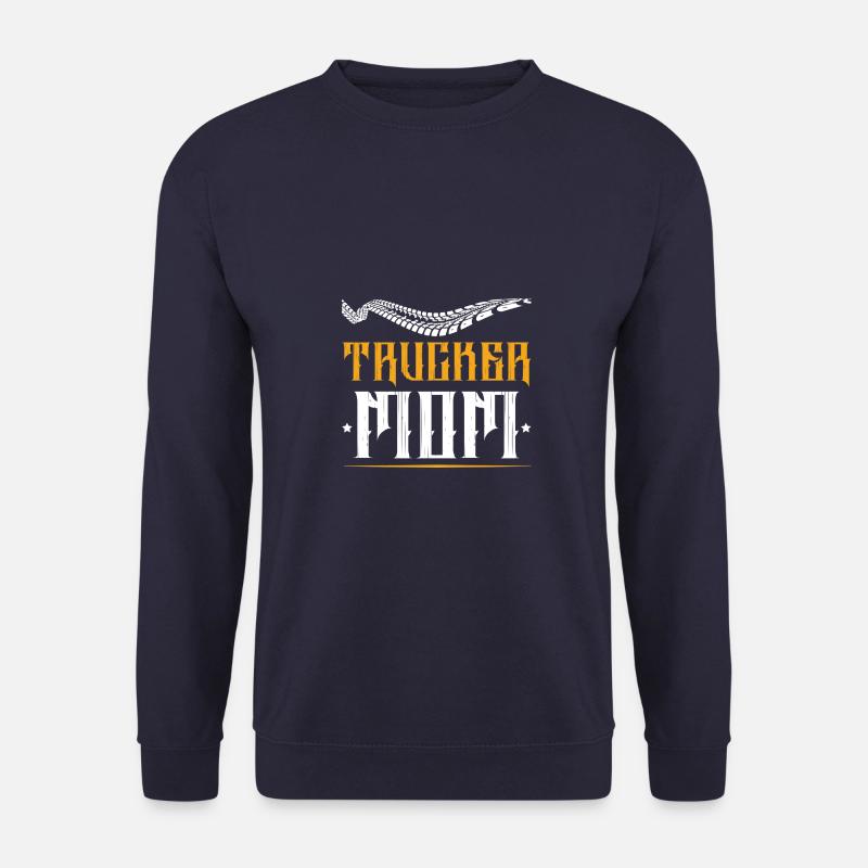 Citation d’une maman camionneuse - Sweat-shirt Unisexe - marine