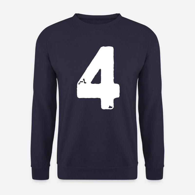 4 Number jersey - Unisex Sweatshirt - navy
