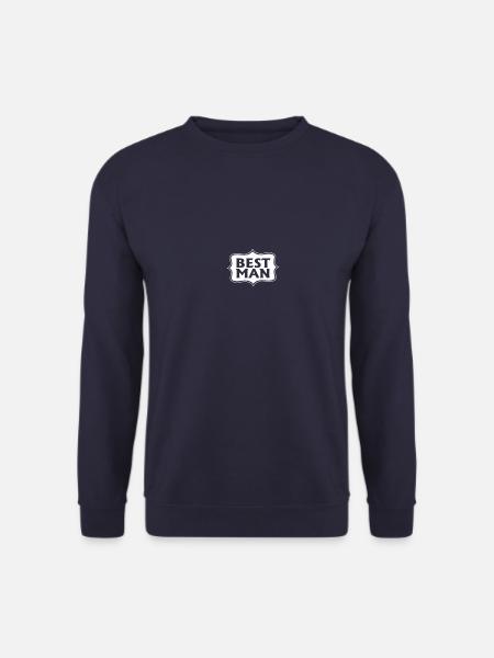 best man - Unisex Pullover - Navy