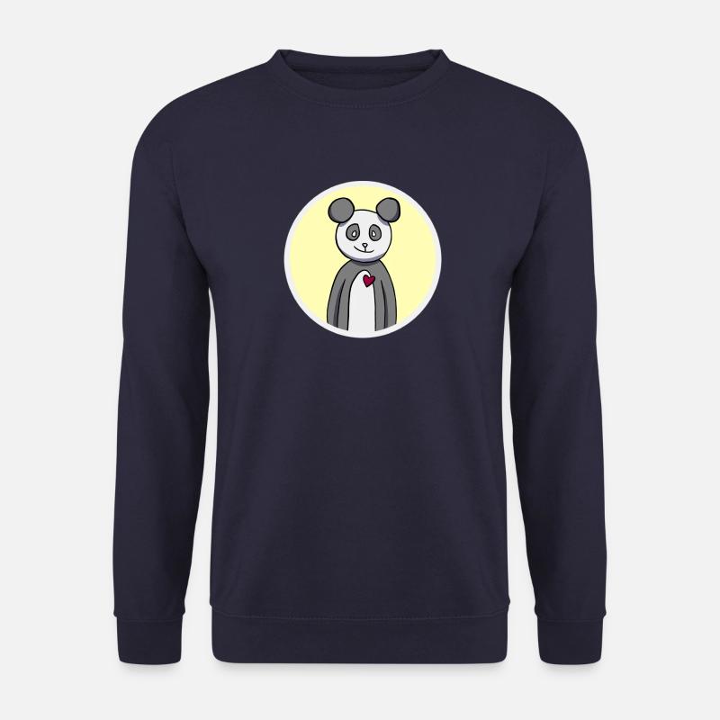 Logo de Panda Comics - Sweat-shirt Unisexe - marine