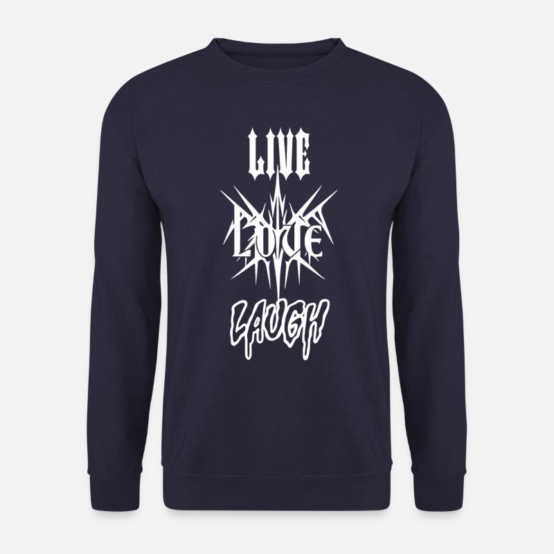 Heavy Metal Wisdom - Unisex Sweatshirt - navy