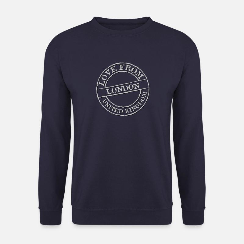 London - Unisex Pullover - Navy