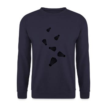 badminton - Sweat-shirt Unisexe - marine - Devant - Alina (178cm) & Michal (187cm)