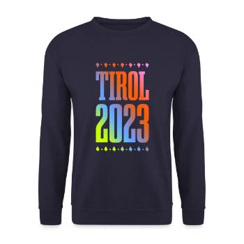 Tyrol 2023 - Sweat-shirt Unisexe - marine - Devant - Alina (178cm) & Michal (187cm)