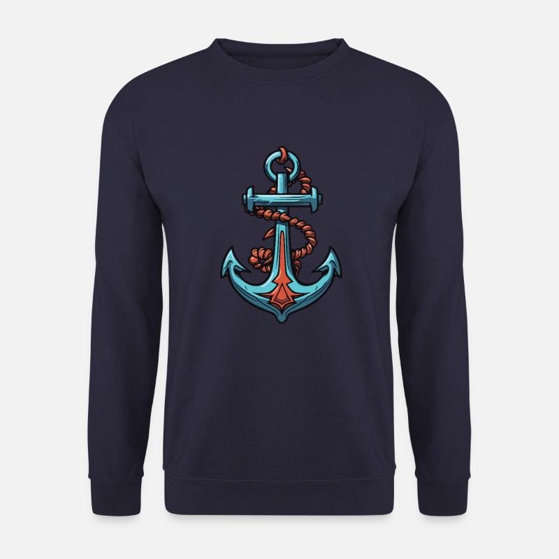 Conception d’ancrage - Sweat-shirt Unisexe - marine