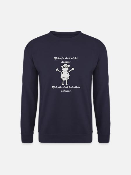 Sheep are not stupid - Unisex Sweatshirt - navy
