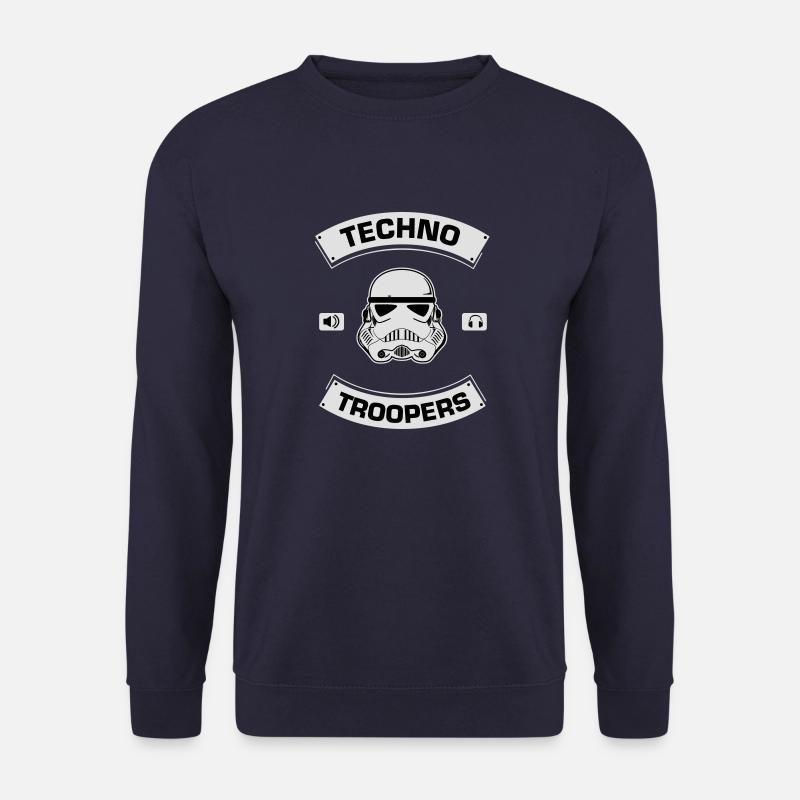 techno troopers - Unisex Pullover - Navy