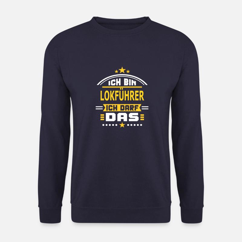 LOKFÜHRER - Unisex Pullover - Navy
