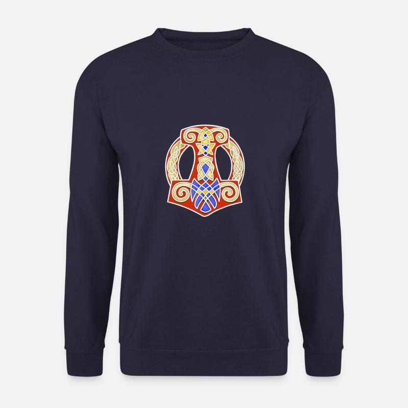 Thor's Hammer Mjölnir - Unisex Sweatshirt - navy