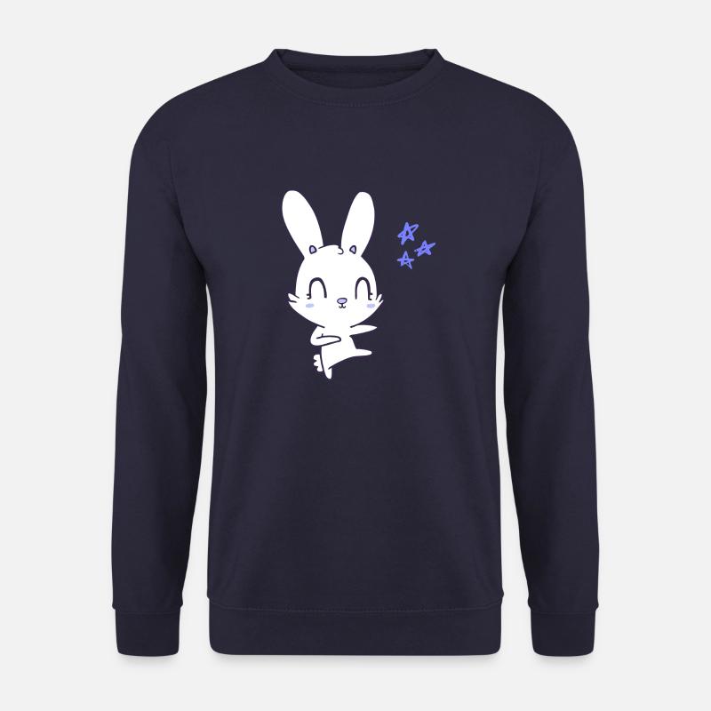 Conception de lapin - Sweat-shirt Unisexe - marine