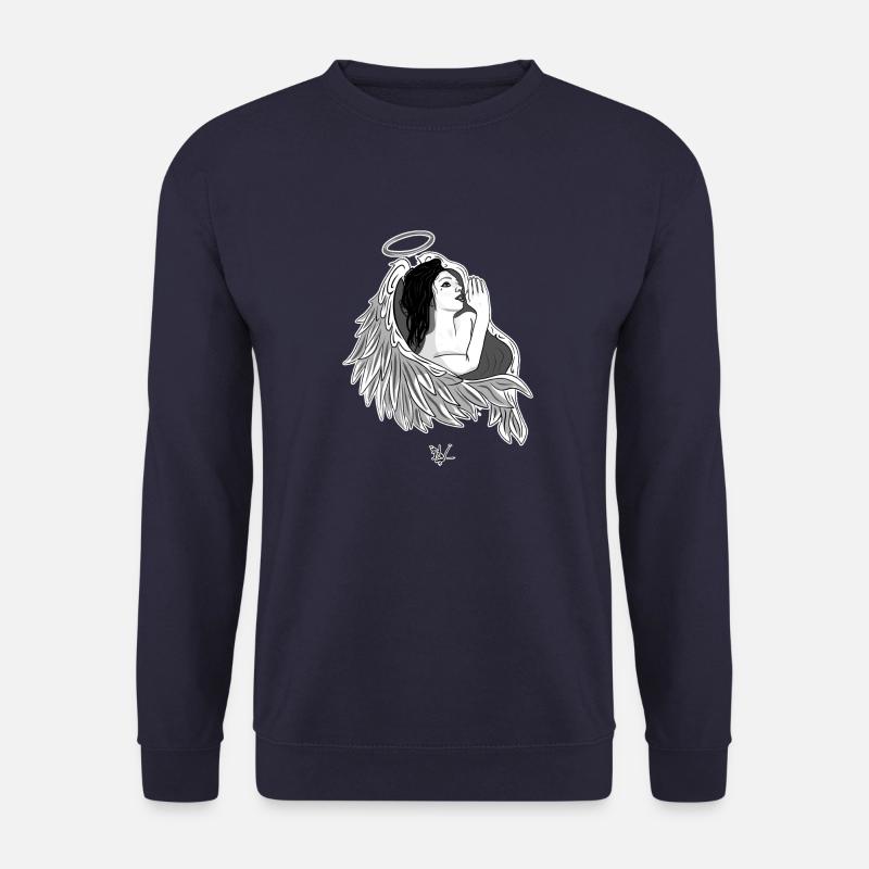 Murmure d’Ange - Sweat-shirt Unisexe - marine