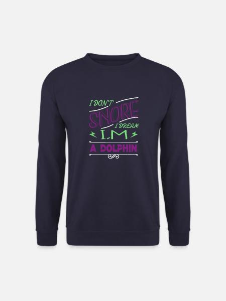 swimming swimming trunks gift - Unisex Pullover - Navy