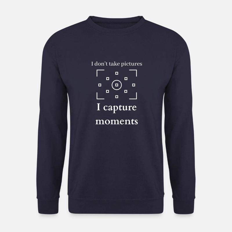 Momente festhalten - Unisex Pullover - Navy