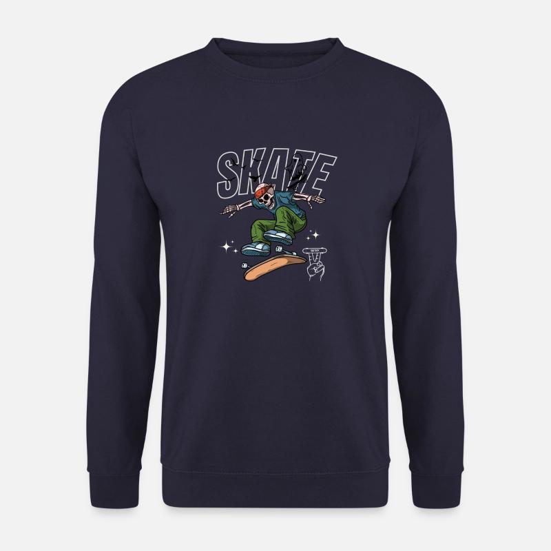 Skateboard - Unisex Pullover - Navy