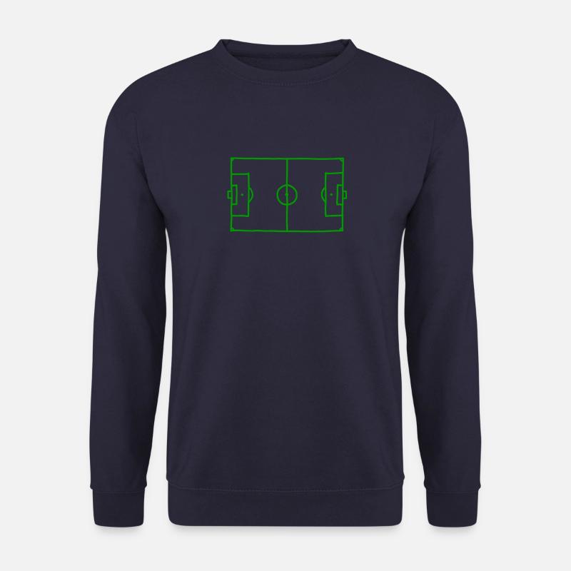 Fußballfeld - Unisex Pullover - Navy