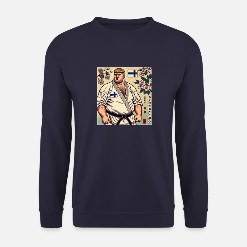 Finnish Karate MASTER - Unisex Sweatshirt - navy