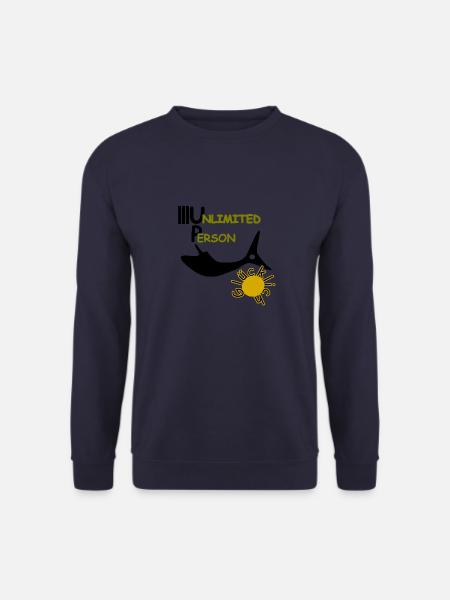 Glücklich - Unisex Pullover - Navy