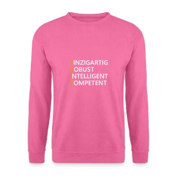 Erik Name Geschenk - Unisex Pullover - Pink - Vorne