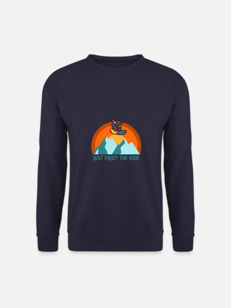 JUST ENJOY THE RIDE - Unisex Pullover - Navy