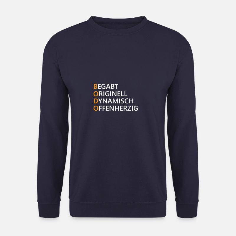 Bodo Name Geschenk - Unisex Pullover - Navy