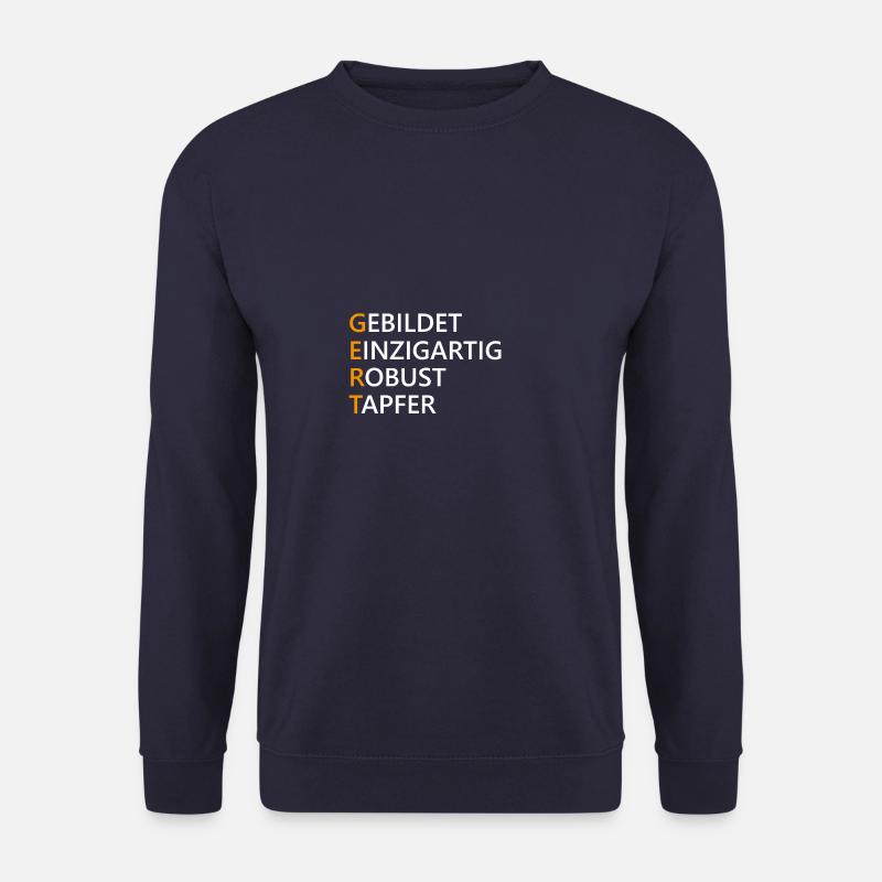 Gert Name Geschenk - Unisex Pullover - Navy