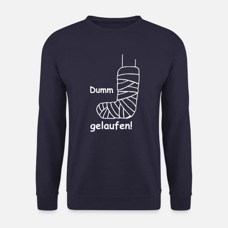 Dumm gelaufen - Unisex Pullover - Navy