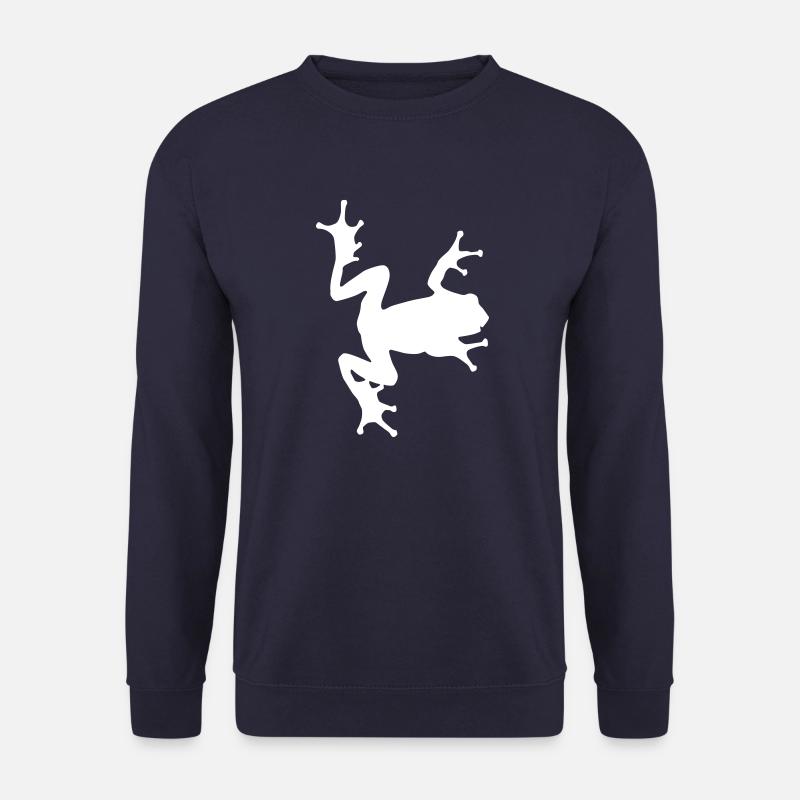 frosch silhouette - Unisex Pullover - Navy