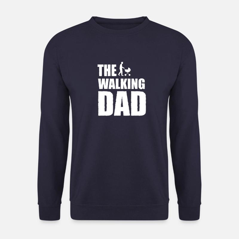 The Walking Dad - Sudadera unisex - azul marino
