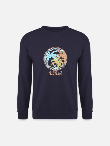 Sicile - Sweat-shirt Unisexe - marine