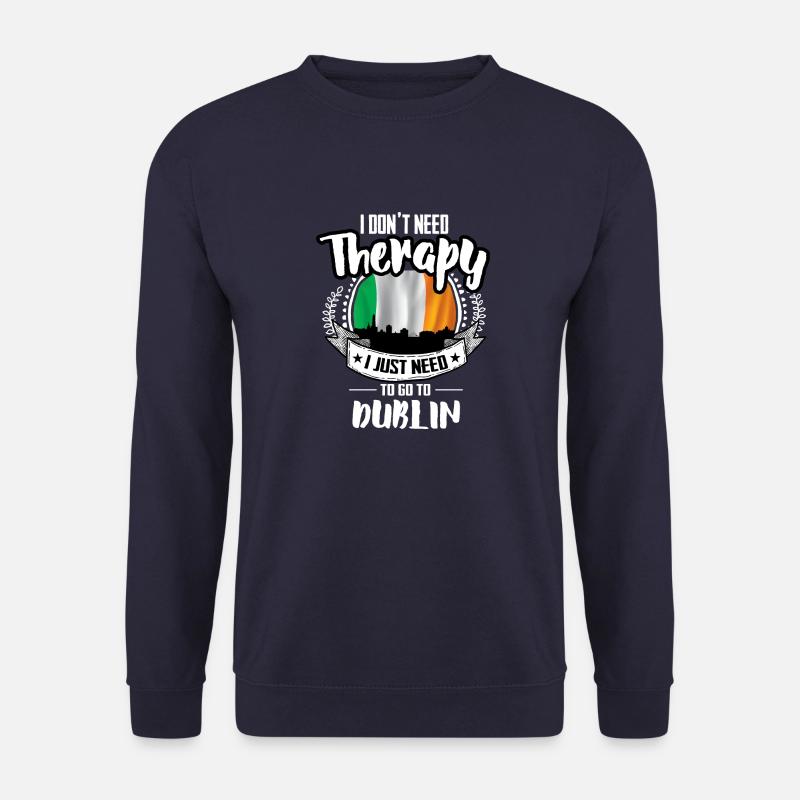 Therapy Dublin - Unisex Sweatshirt - navy