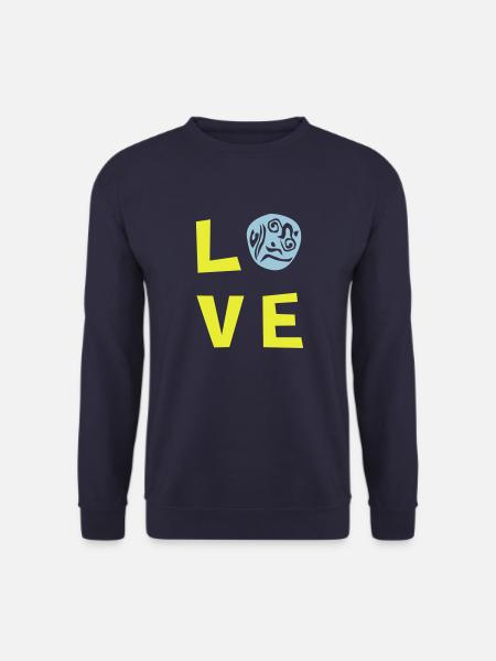 AMOUR TRI 2c - Sweat-shirt Unisexe - marine
