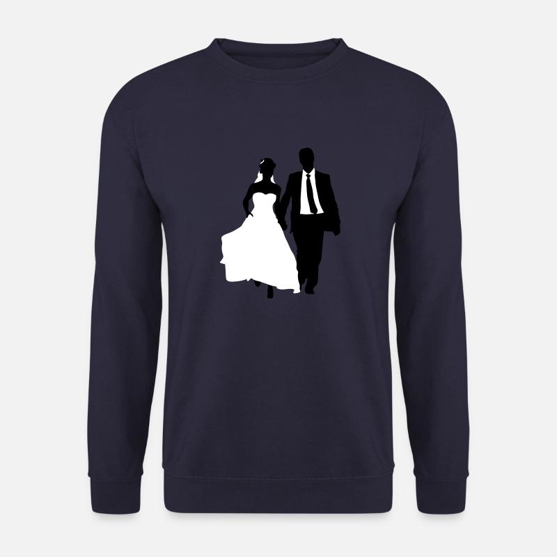brautpaar 12 Kopie - Unisex Pullover - Navy