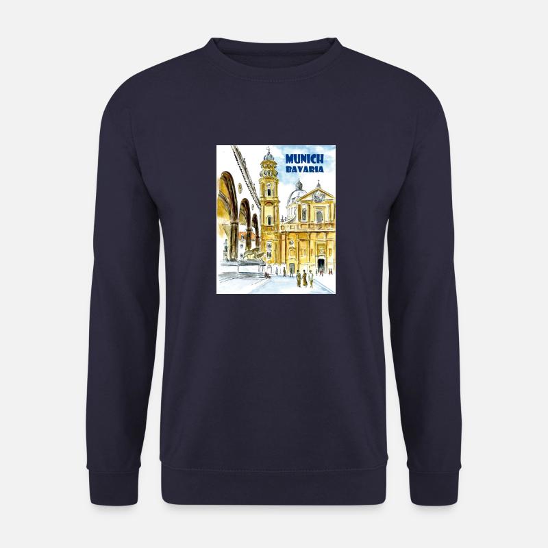 Munich Bavaria - Unisex Pullover - Navy