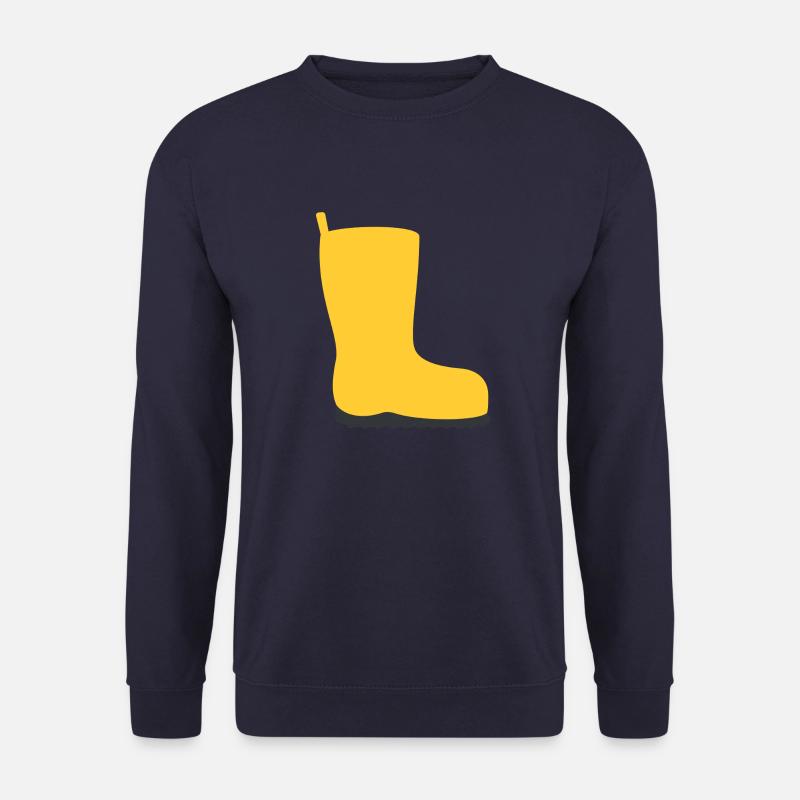 rubber boot - Unisex Sweatshirt - navy