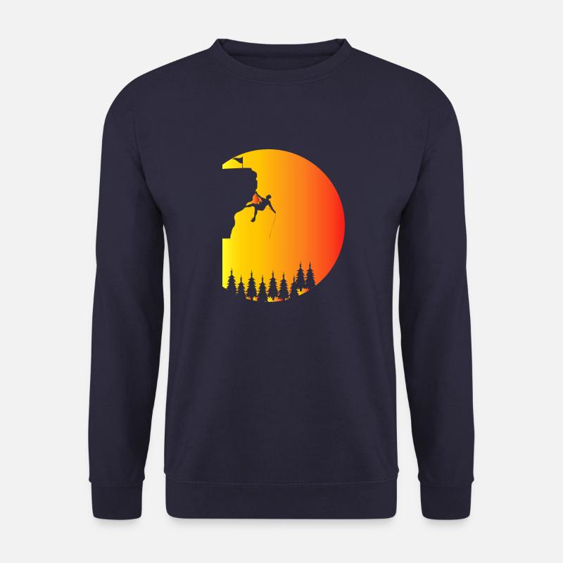 Bouldering Climbing Climbing - Unisex Sweatshirt - navy